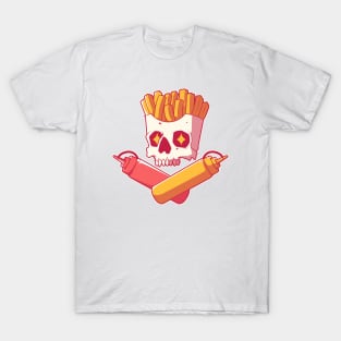 Condiments Skull! T-Shirt